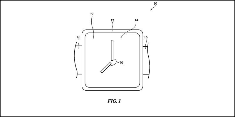 Bản vẽ về tính năng mới của Apple Watch trong bằng sáng chế của Apple