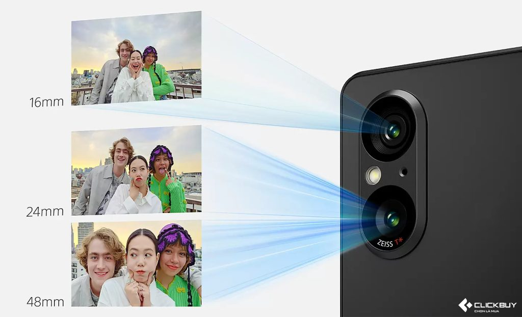 Sony Xperia 5 V (Mark 5) với màn hình 6,1 inch FHD+ OLED 120Hz HDR, Snapdragon 8 Gen 2, cảm biến Exmor T 52MP dành cho di động chính thức ra mắt