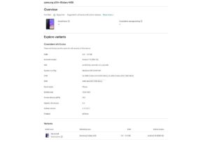 Samsung Galaxy A05 xuất hiện trên danh sách Google Play Console