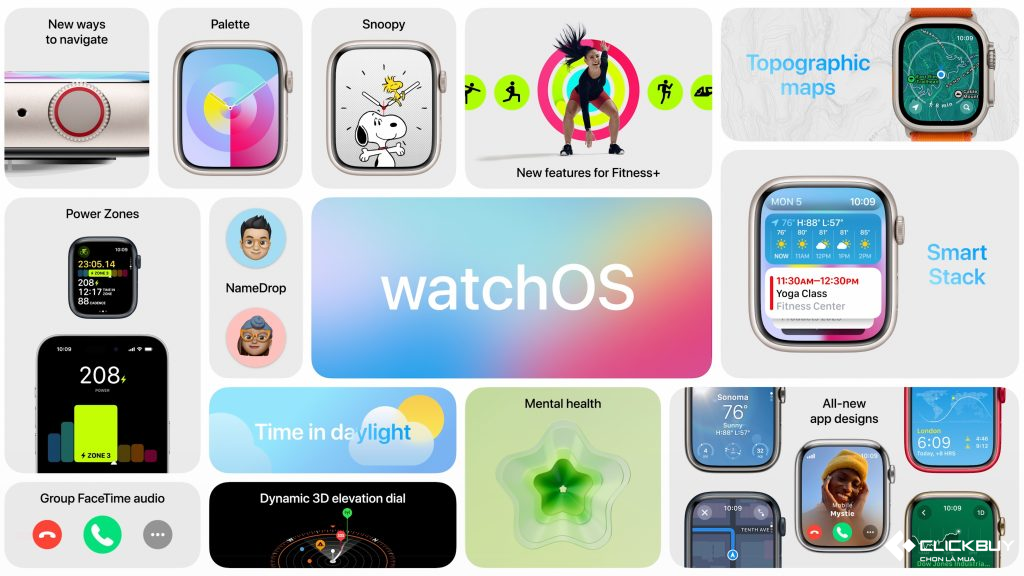 Apple iOS 17, iPadOS 17, watchOS 10 và tvOS 17 được ra mắt