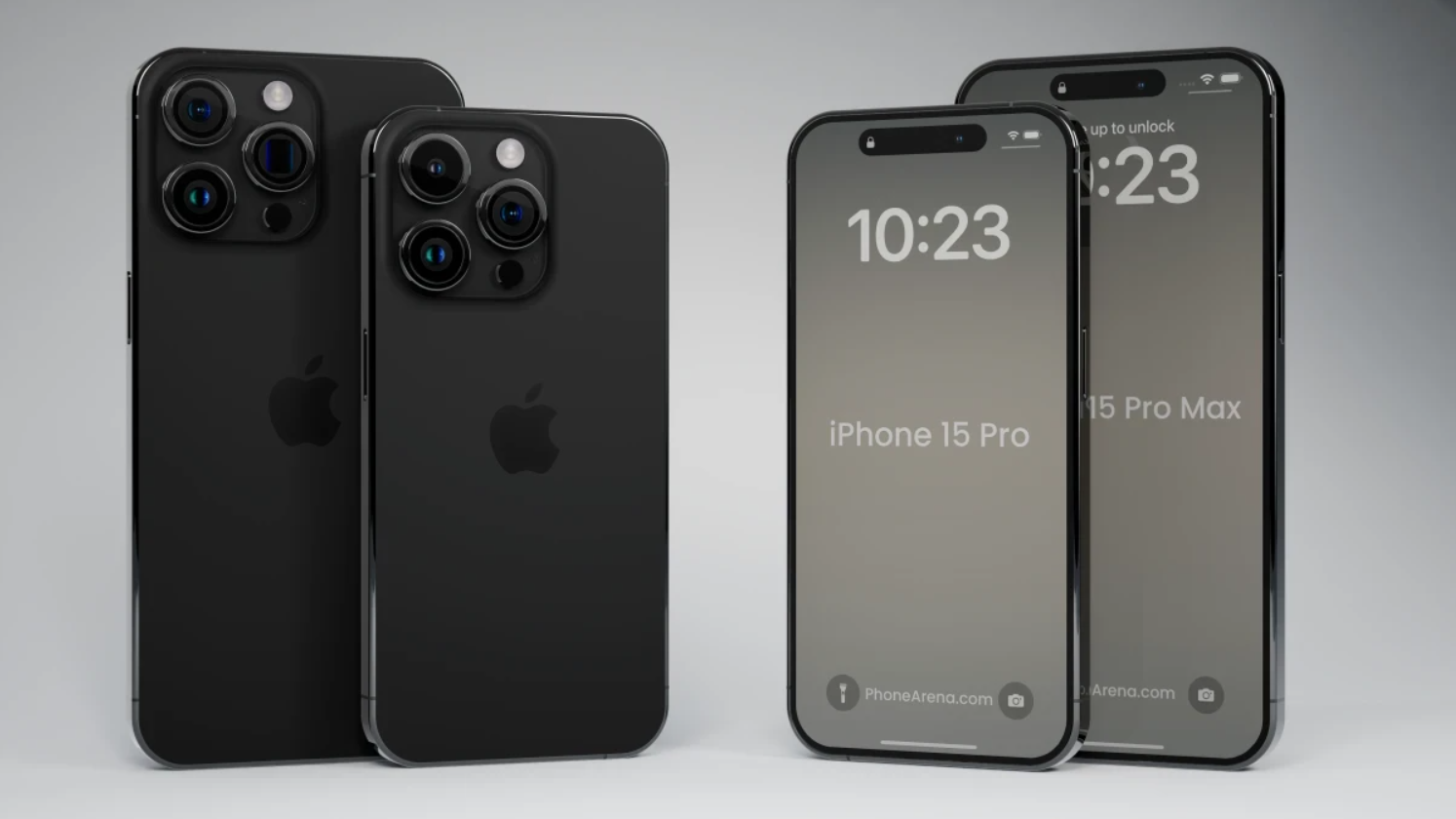 Ảnh concept cặp iPhone 15 Pro.